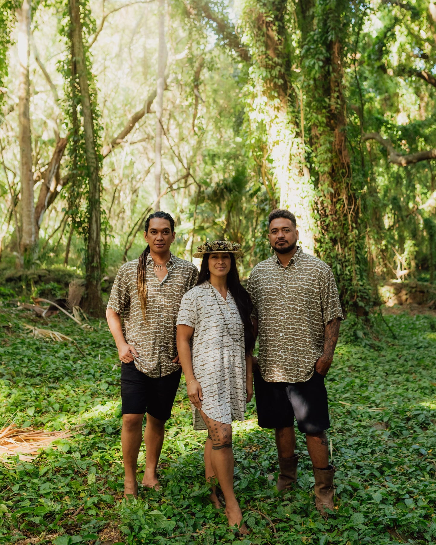 Iwa '25 Men's Aloha Shirt