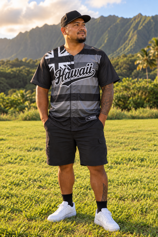 ADULT Hawaii 808 Baseball Jersey