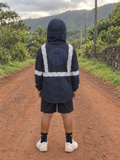 YOUTH Hae Hawaii Long Sleeve Hooded Reflective Shirt