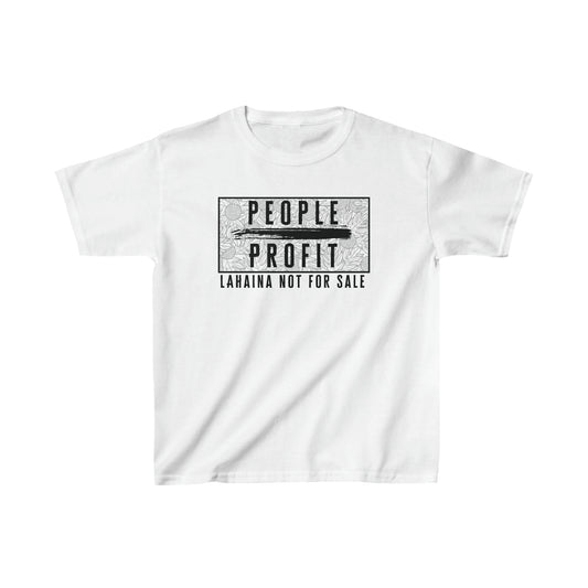 Kids People Over Profit Heavy Cotton™ Tee