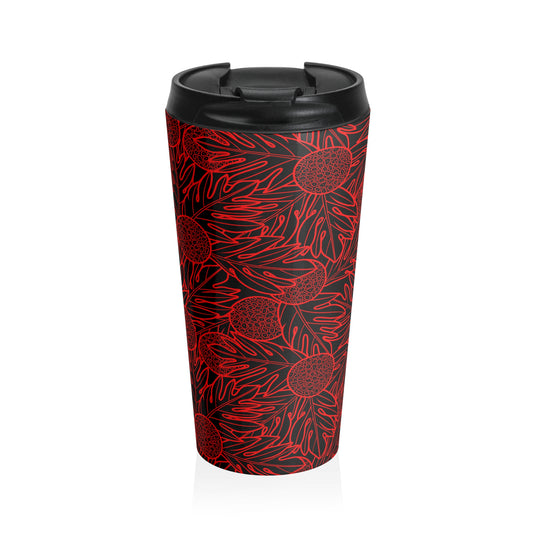 Midnight Malu Ulu O Lele Stainless Steel Travel Mug