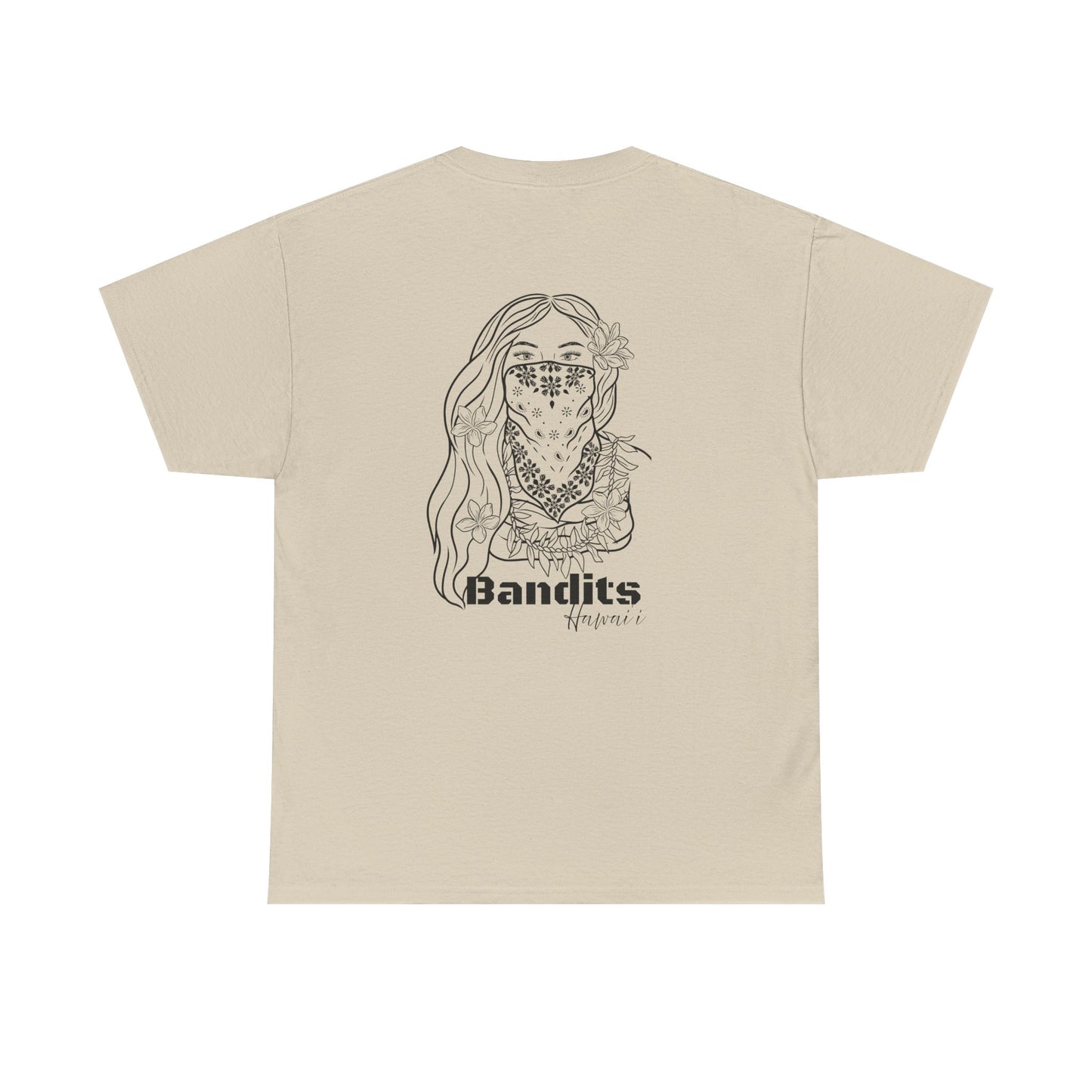 Pua Bandits (Ti & Plumeria) Cotton Tee