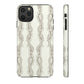 Cream Maile & Crownflower Tough Phone Cases