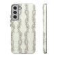 Cream Maile & Crownflower Tough Phone Cases