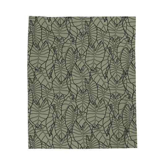 Olive Kalo Velveteen Plush Blanket