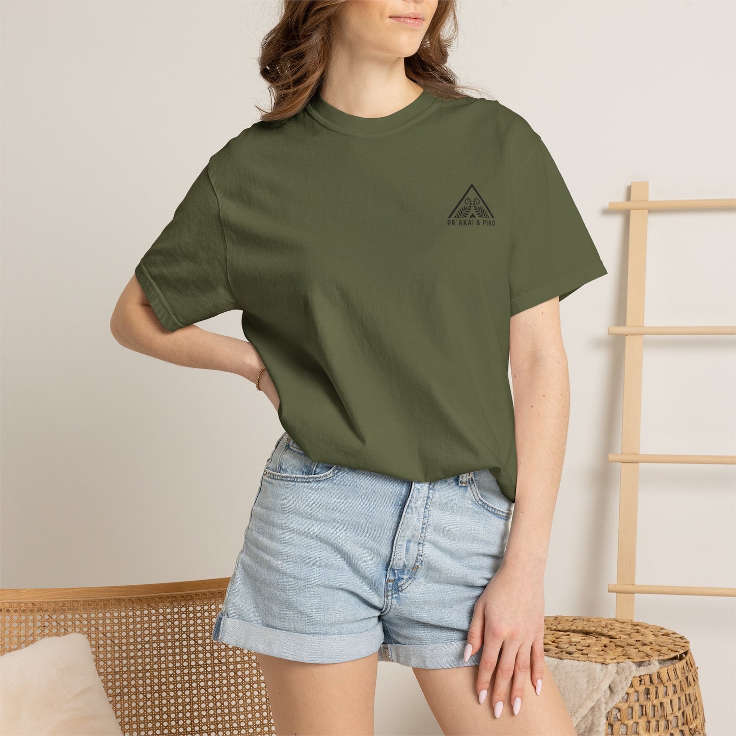 Ti & Plumeria Pua Bandits Tee