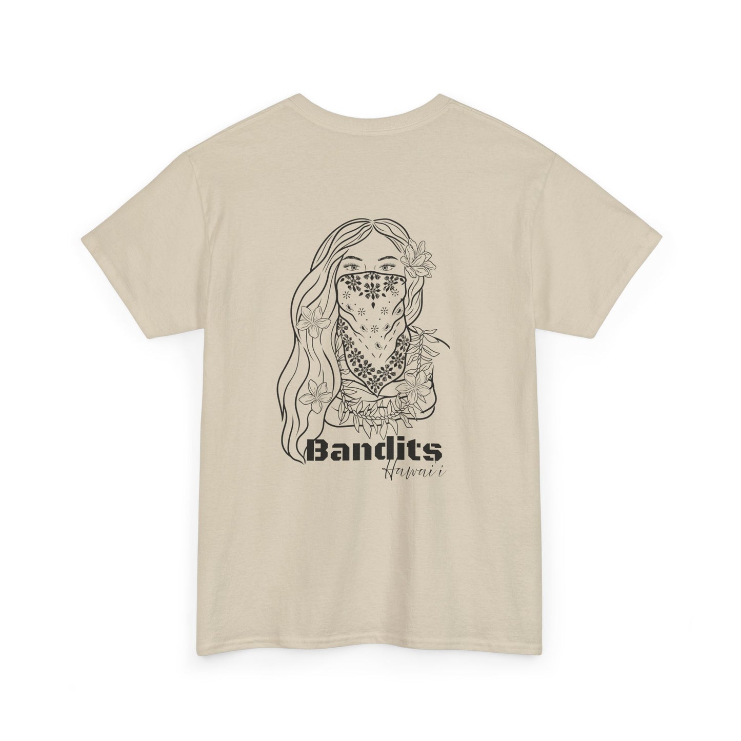 Pua Bandits (Ti & Plumeria) Cotton Tee