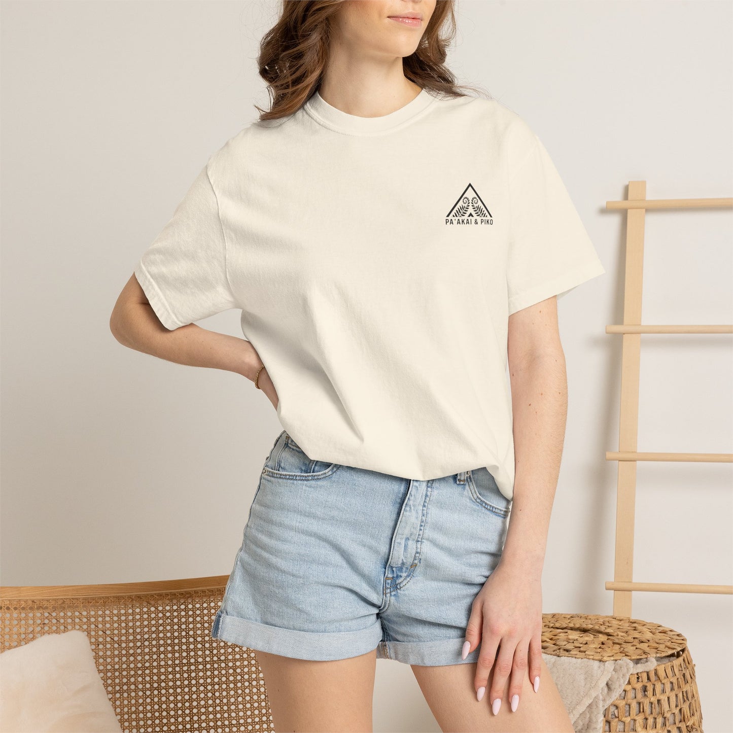 Ti & Plumeria Pua Bandits Tee