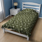 Seashell 24' Green Plush Blanket