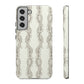 Cream Maile & Crownflower Tough Phone Cases