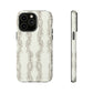 Cream Maile & Crownflower Tough Phone Cases