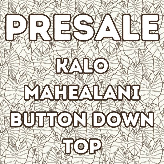 Kalo Mahealani Women's Button Down top