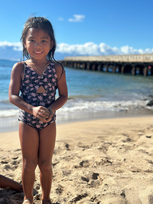 Naupaka Tatum Keiki Swim  (IMPORTANT: See Description)