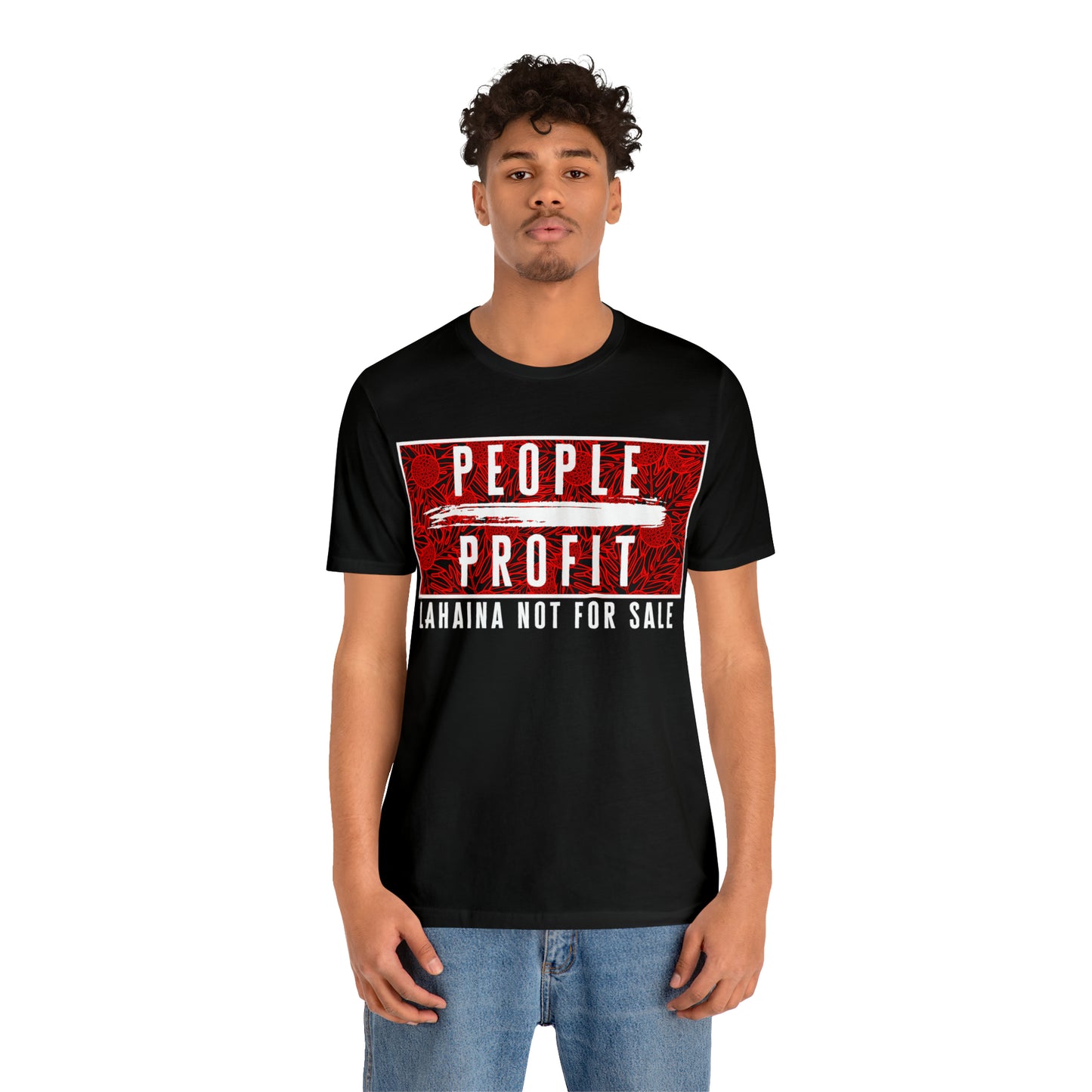 People Over Profit Short Sleeve Tee