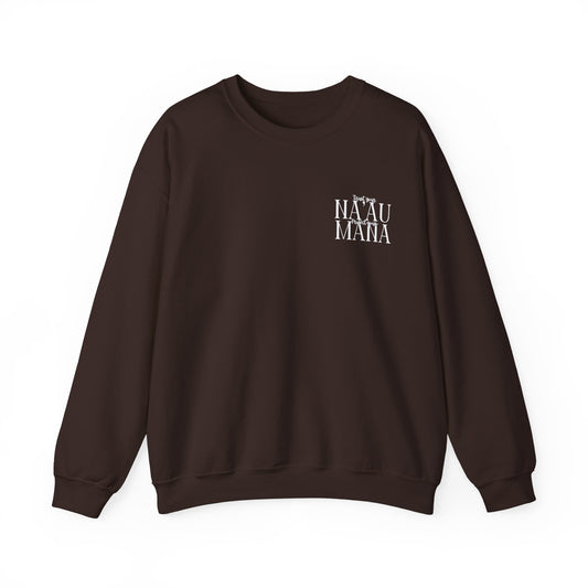 Trust your Na'au Protect your Mana Crewneck Sweatshirt