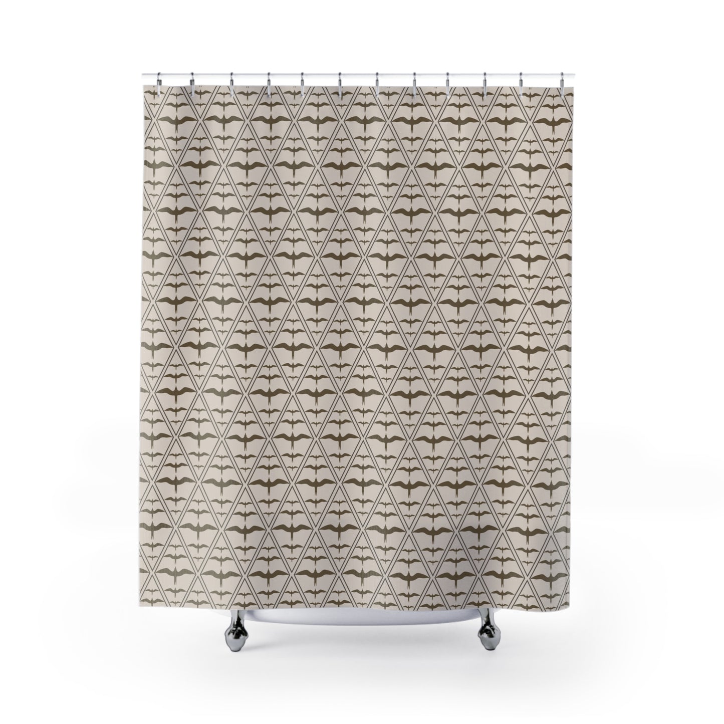 Iwa '25 Light Brown Shower Curtain