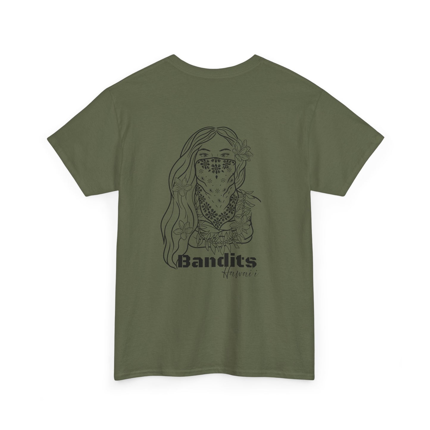 Pua Bandits (Ti & Plumeria) Cotton Tee