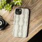 Cream Maile & Crownflower Tough Phone Cases