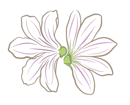 Double Naupaka Sticker