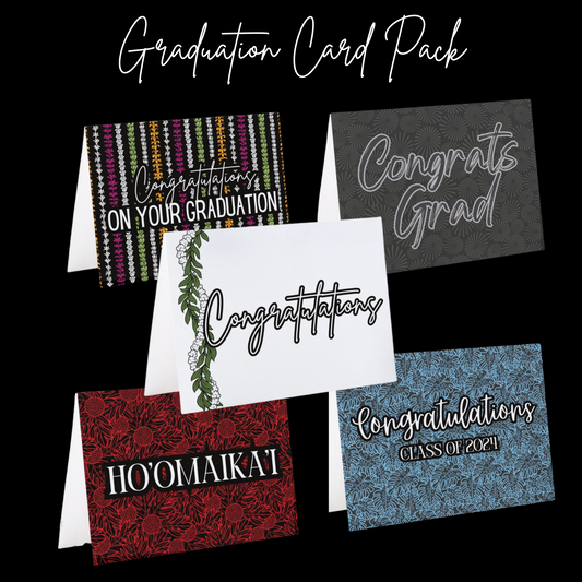 Graduation card packs