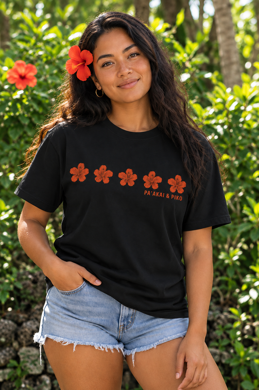 Pa'akai & Piko Koki'o Tee