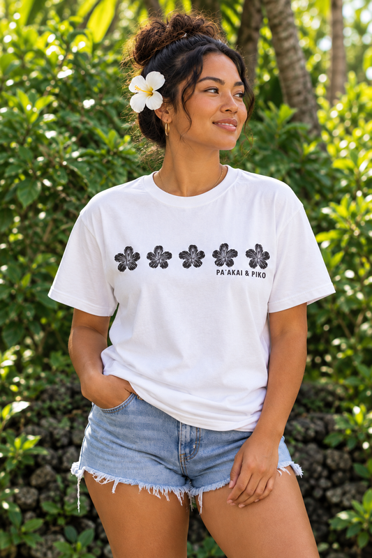 Pa'akai & Piko Koki'o Tee