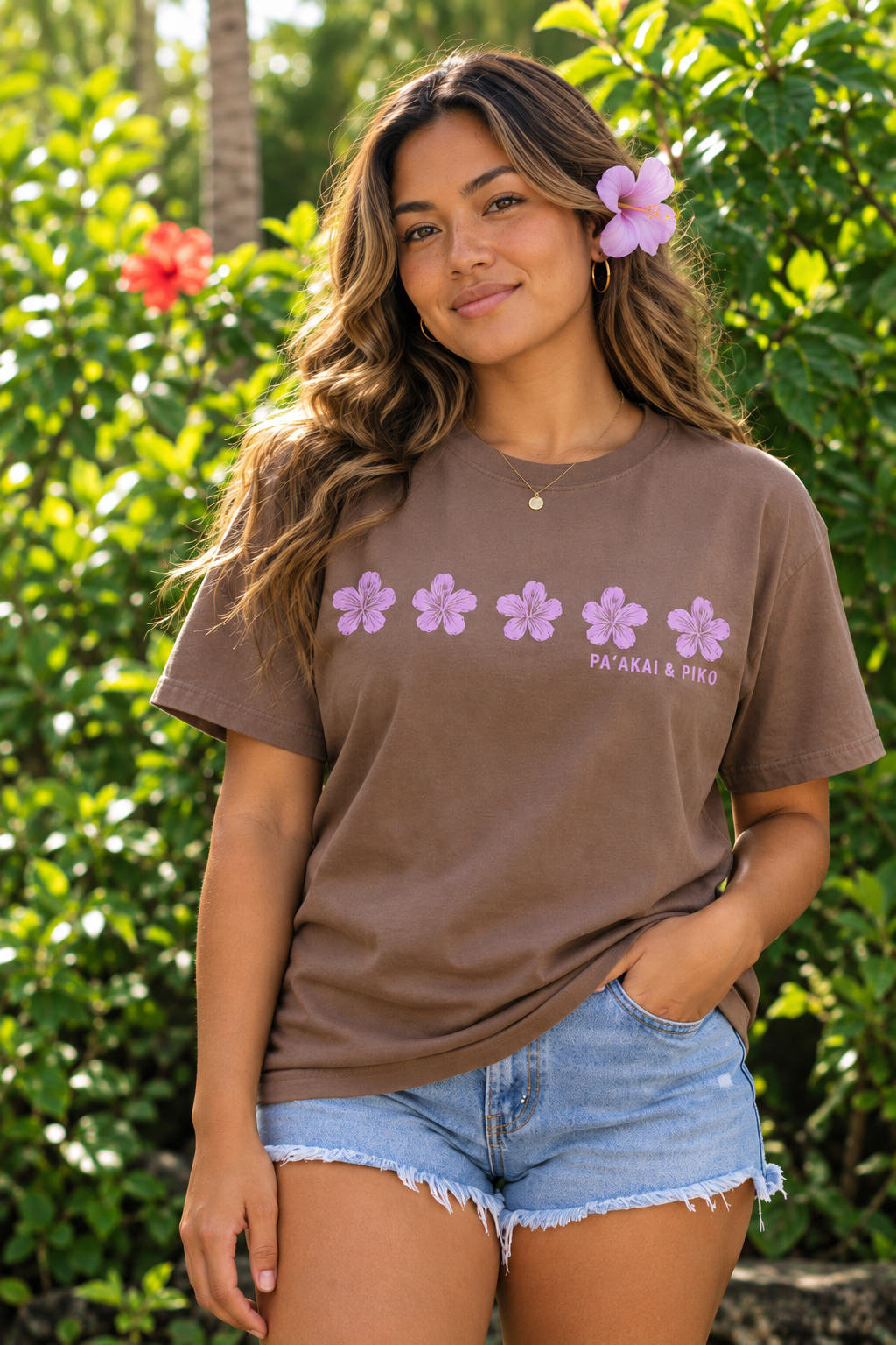 Pa'akai & Piko Koki'o Tee