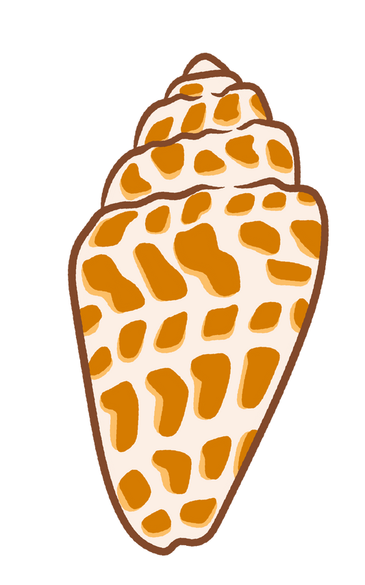 Orange Mitre Sticker