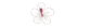 White Aloha Pua Stickers