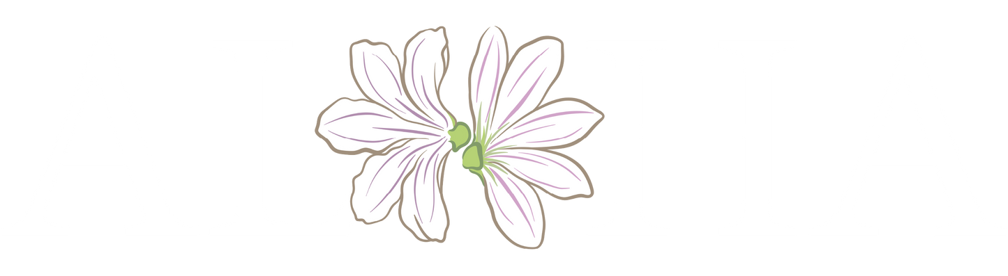 White Aloha Pua Stickers