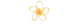White Aloha Pua Stickers