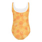 Orange Seashell Keiki  Swimsuit (2t-7)