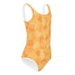 Orange Seashell Keiki  Swimsuit (2t-7)