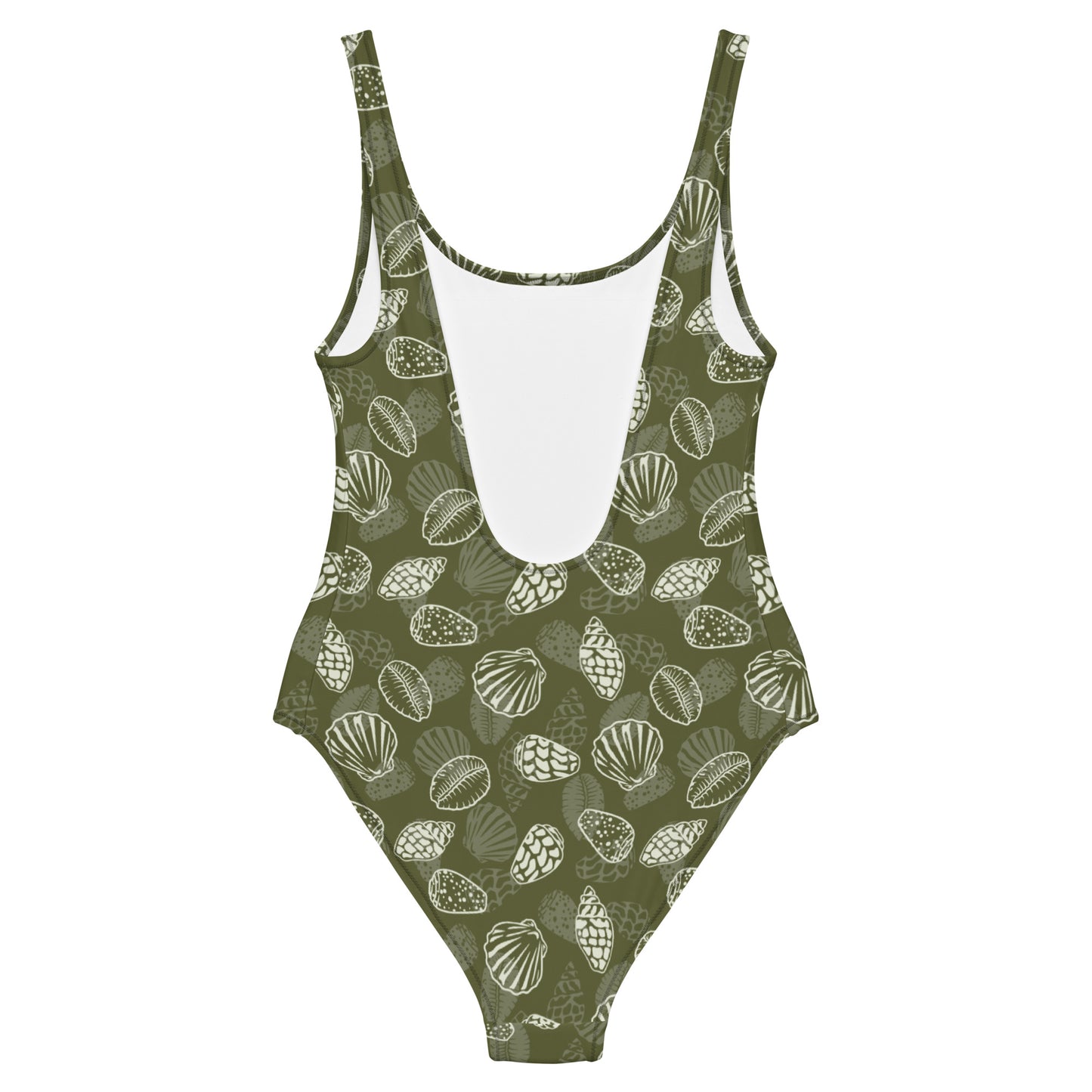 Green Seashell One-Piece