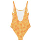 Orange Seashell One-Piece