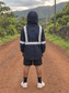 YOUTH Hae Hawaii Long Sleeve Hooded Reflective Shirt