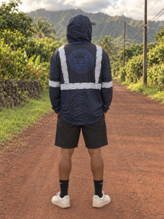 ADULT Hae Hawaii Long Sleeve Hooded Reflective Shirt